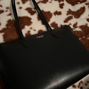 Kate Spade Black Leather Tote